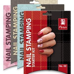 Nail art stamping starter kits