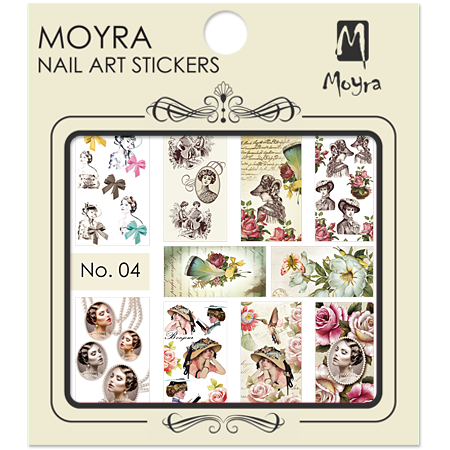 Moyra Nail art sticker No. 04