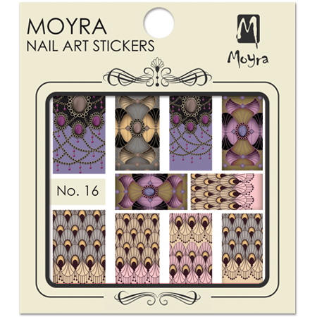 Moyra Nail art sticker No. 16