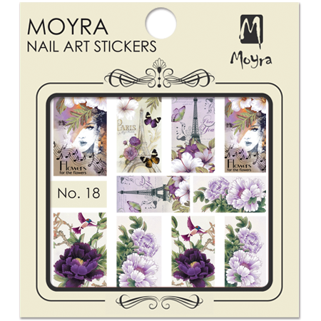 Moyra Nail art sticker No. 18