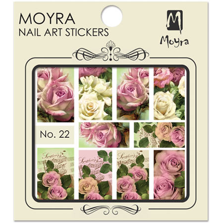 Moyra Nail art sticker No. 22