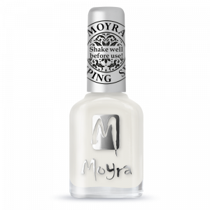 Moyra stamping nail polish Sp Aqua Top Coat