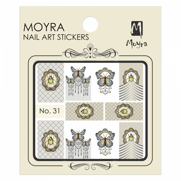 Moyra Nail art sticker No. 31