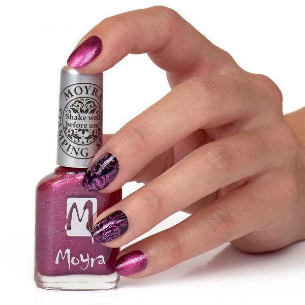 Moyra Stamping Nail Polish Sp 32 Cat Eye Magnetic Red Moyrastamping Com