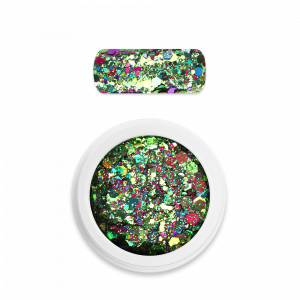 Moyra Holo glitter mix No. 18 Chameleon green