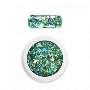 Moyra Holo glitter mix No. 19 Turquoise green