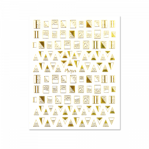 Moyra Nail art stickers No. 04, Gold