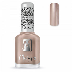 Moyra stamping nail polish Sp 34, Rose Gold
