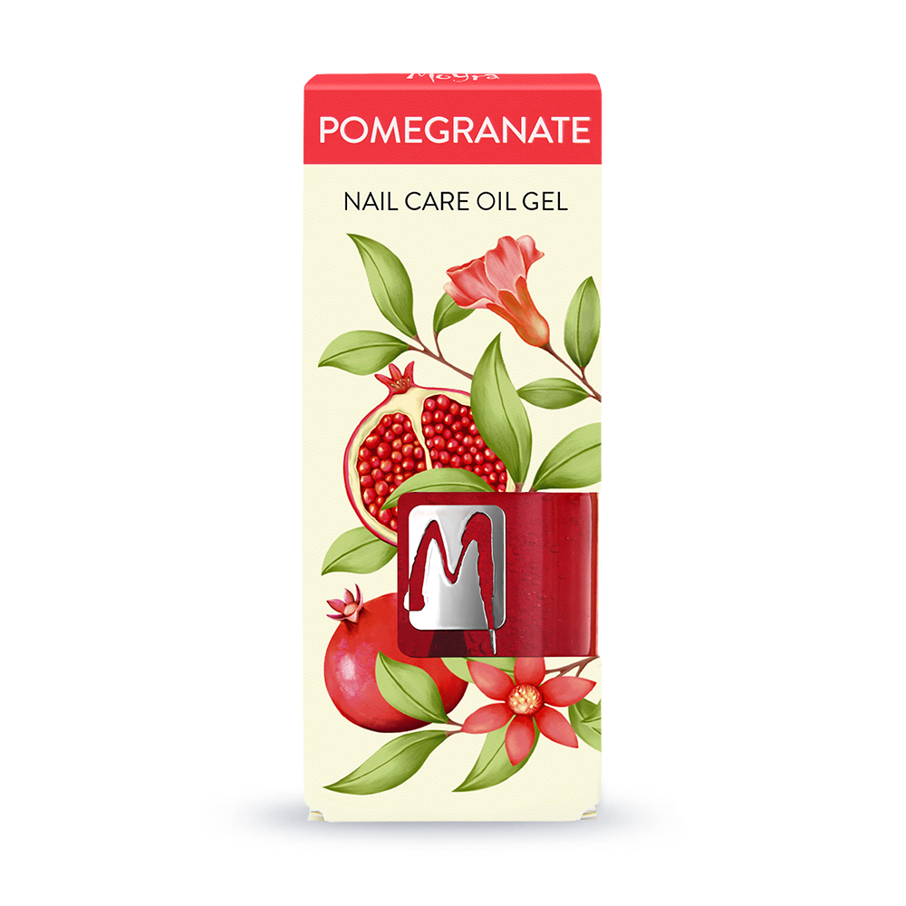 Pomegranate nail care oil gel