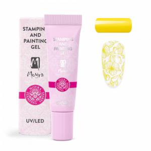 Stamping and painting gel No. 02 Yellow