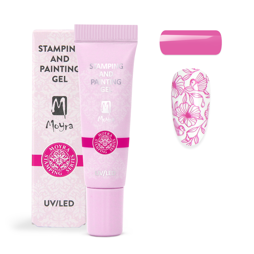 Stamping and painting gel No. 03 Pink