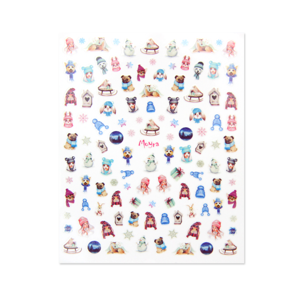 Moyra nail stickers
