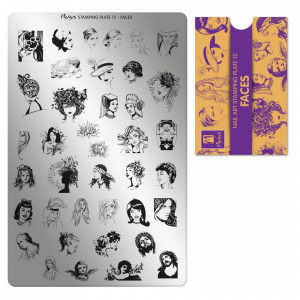 Moyra stamping plate 12 Faces