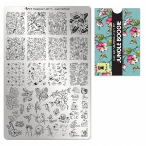Moyra stamping plate 112 Jungle boogie