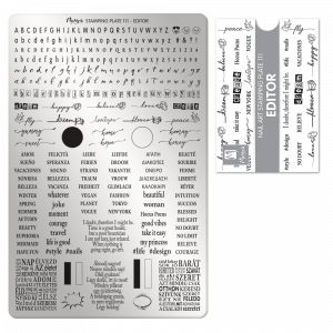 Moyra stamping plate 111 Editor