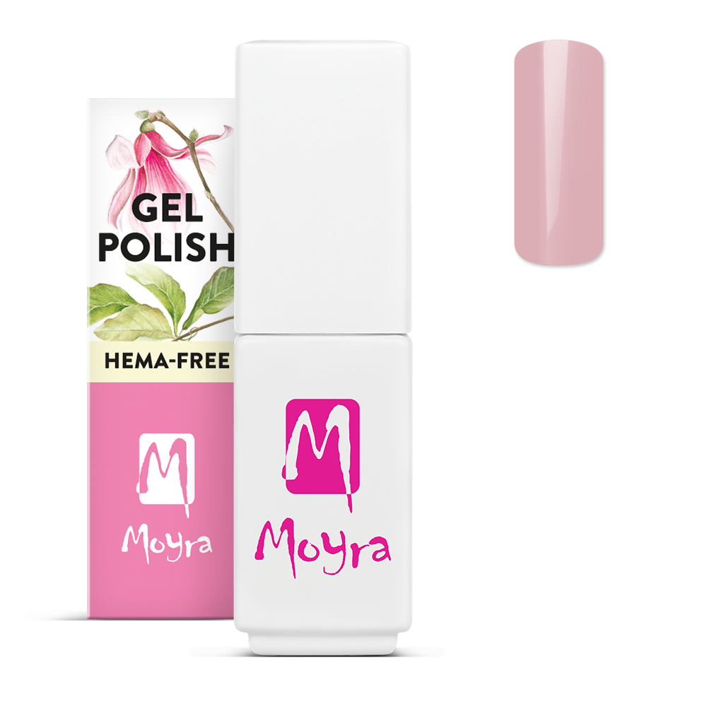 Moyra HEMA-free mini gel polish No. 02 French