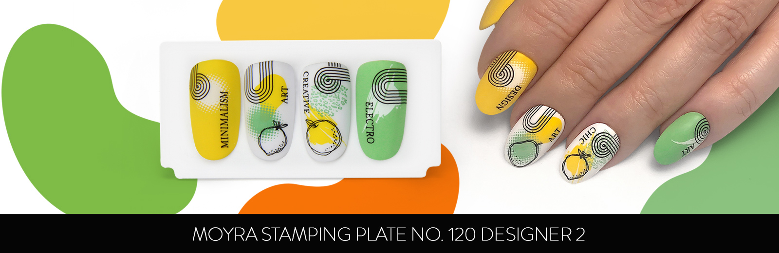 New stamping plate has arrived! NO. 120 DESIGNER 2