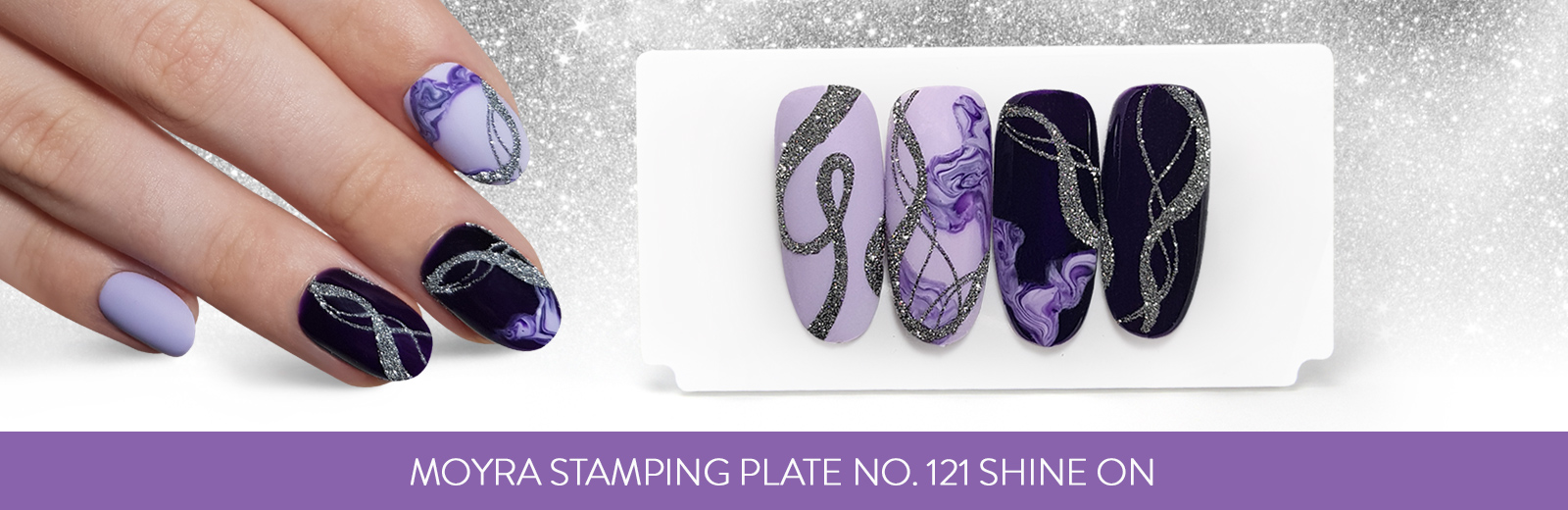 New stamping plate has arrived! No. 121 Shine on