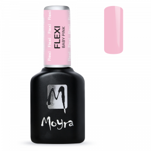 Moyra Flexi coloured gel polish base Baby Pink