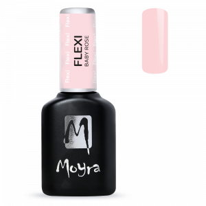Moyra Flexi coloured gel polish base Baby Rose