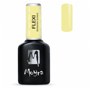 Moyra Flexi coloured gel polish base Banana Shake
