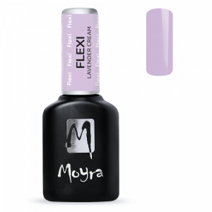 Moyra Flexi coloured gel polish base Lavender Cream
