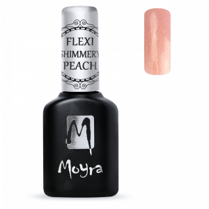 Moyra gel polish Flexi base - Shimmery Peach
