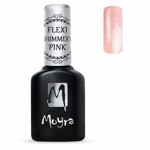Moyra gel polish Flexi base - Shimmery Pink