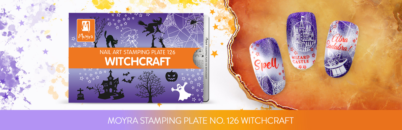 Moyra stamping plate 126 Witchcraft