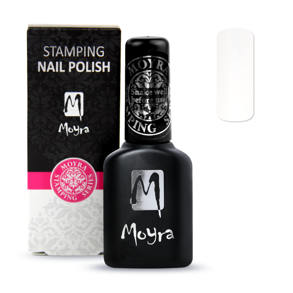 Moyra Smart polish for stamping SPS02 White 