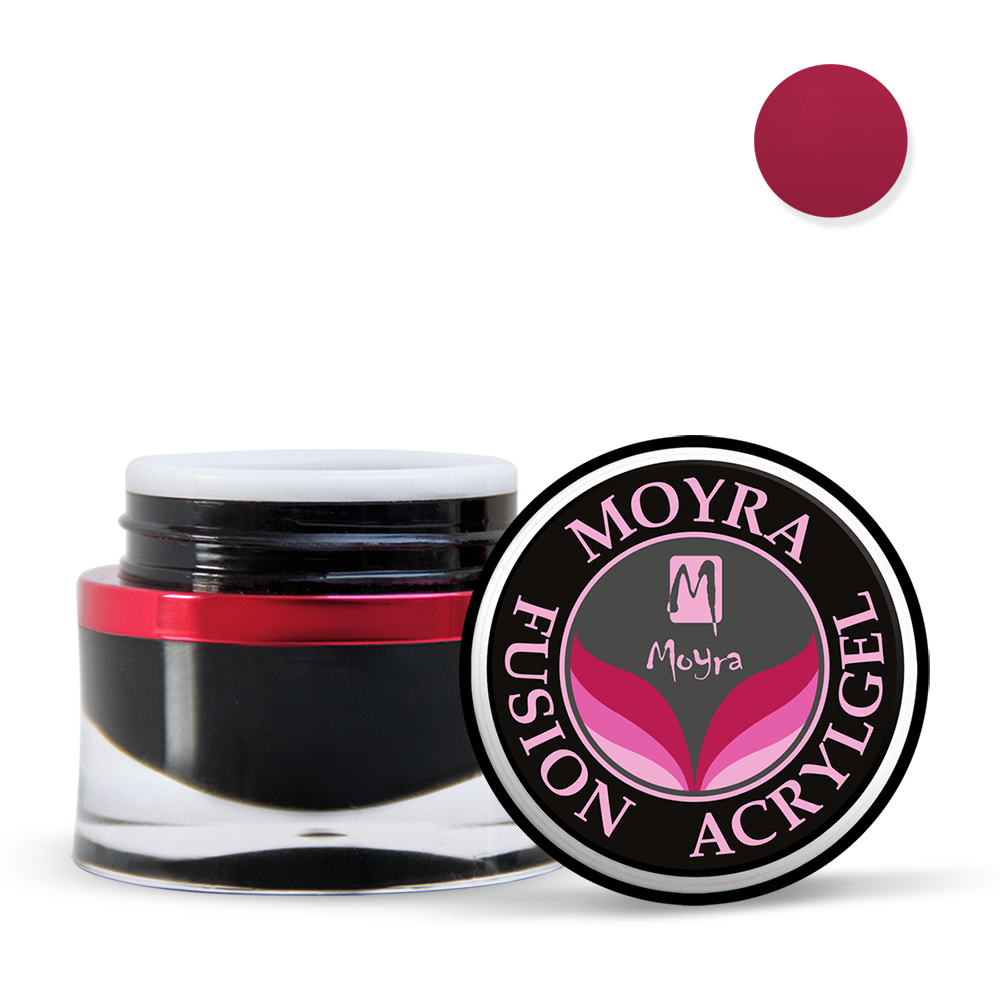 Moyra Fusion Colour Acrylgel No. 05 Berry Red 15 g