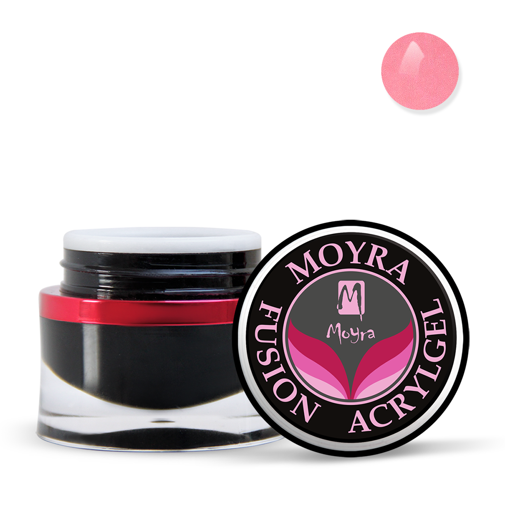 Moyra Fusion Colour Acrylgel No. 102 Peachy Pink Shine 15 g