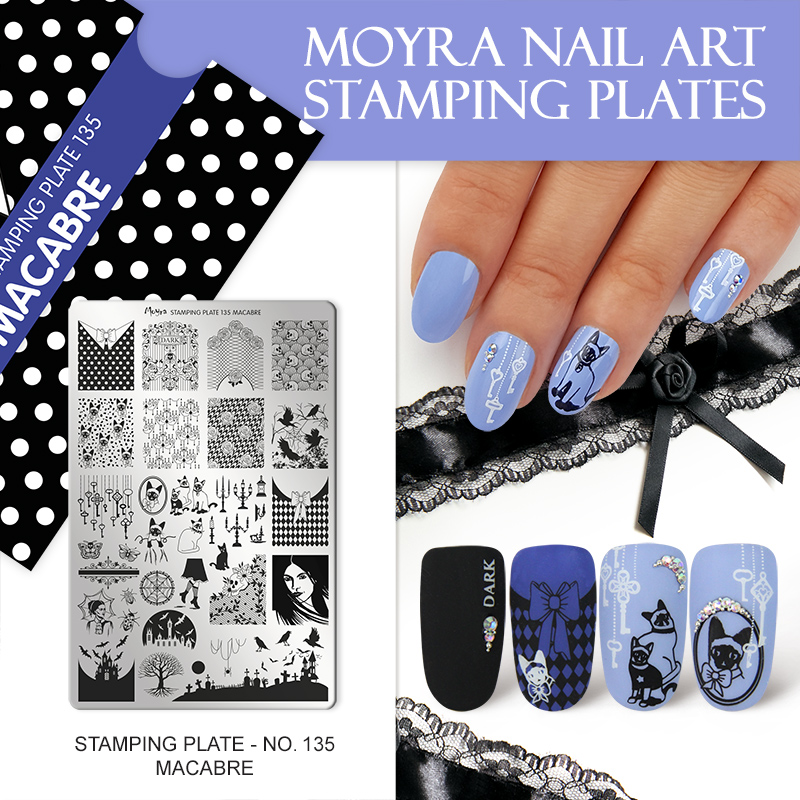 Magnetic red pigment powder by Moyra for nail art stamping. Available at  .