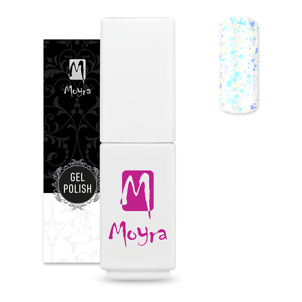 Moyra Mini gel polish Glitter Mix collection 403
