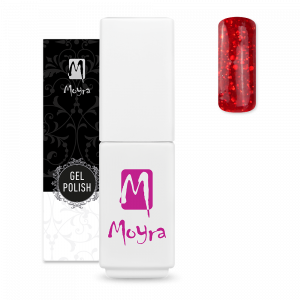 Moyra Mini gel polish Glitter Mix collection 404