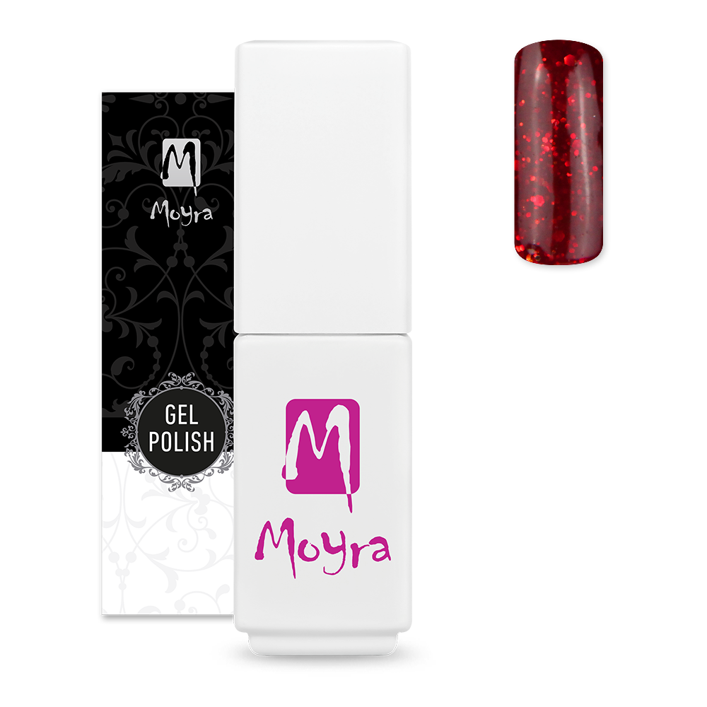 Moyra Mini gel polish Glitter Mix collection 405