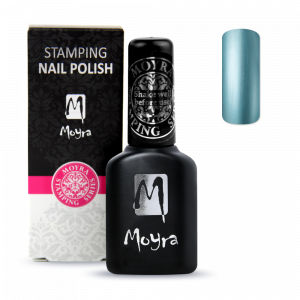 Moyra Smart polish for stamping SPS16 Metal Blue