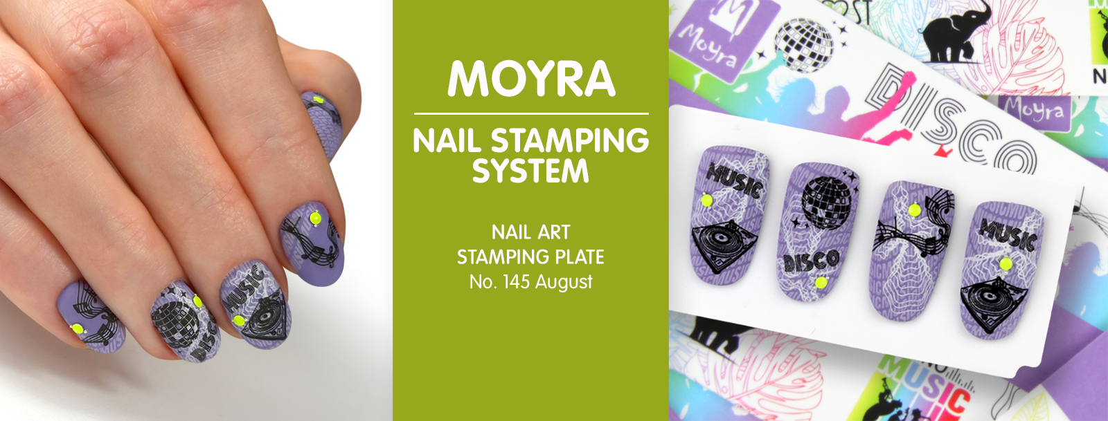 Moyra Stamping plate 145 August