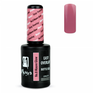 Moyra Easy overlay bottle gel No.8 Mauve Glow