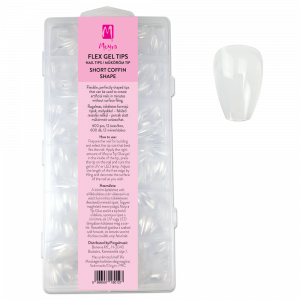 Moyra Flex gel nail tips Coffin shape