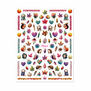 Moyra Nail stickers (self-adhesive) No. 31