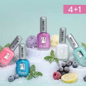 Moyra Gel Look nail polish Frozen Sorbet Collection