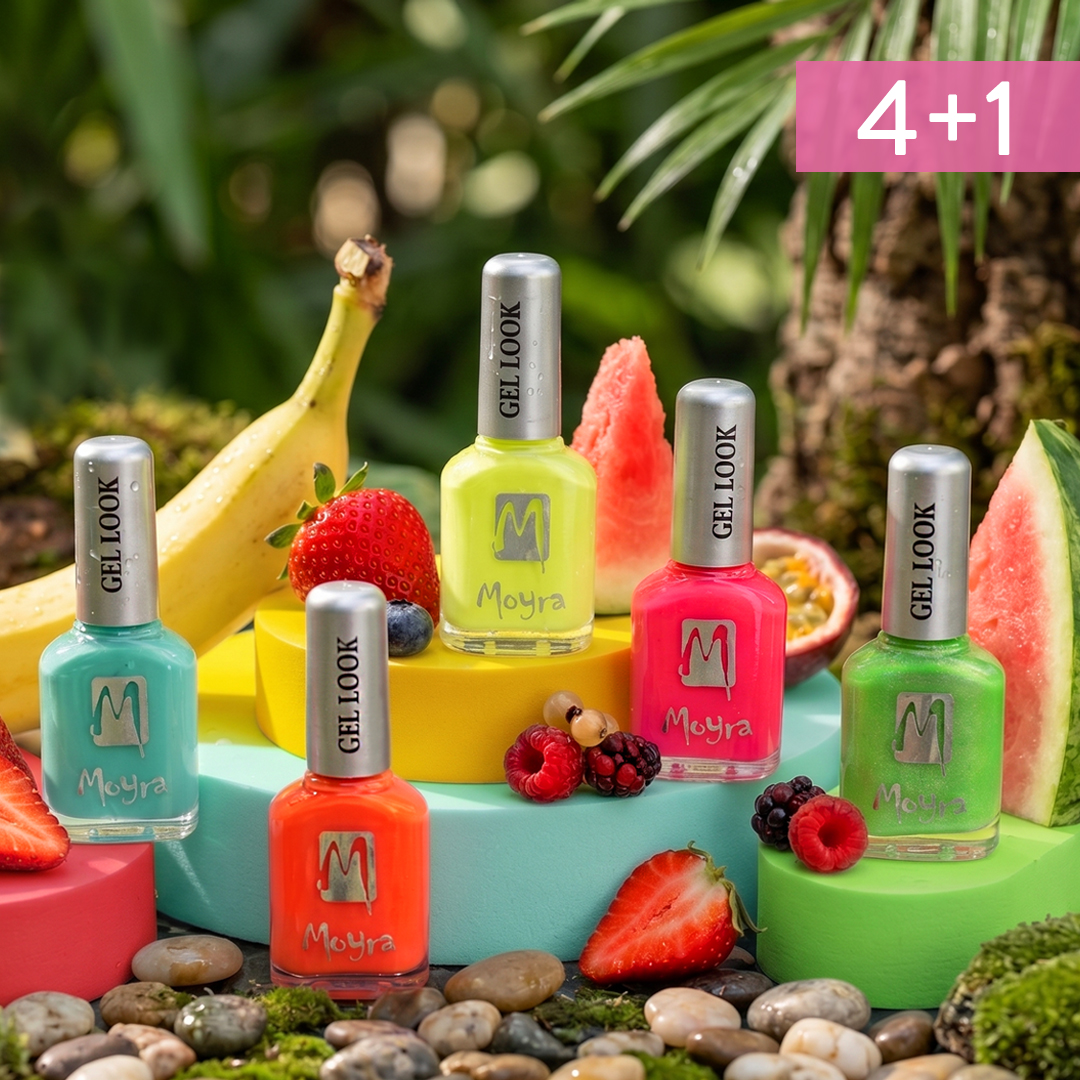 Moyra Gel Look nail polish Juicy Summer Collection