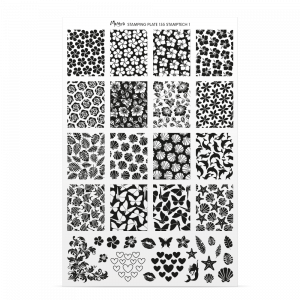Moyra Try-on plate sheet No. 155