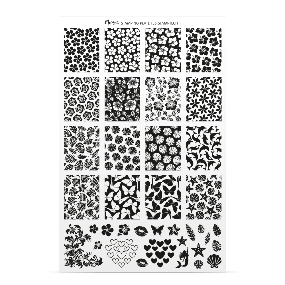 Moyra Try-on plate sheet No. 155