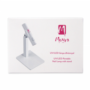 Moyra Portable UV/LED nail lamp with stand (white)