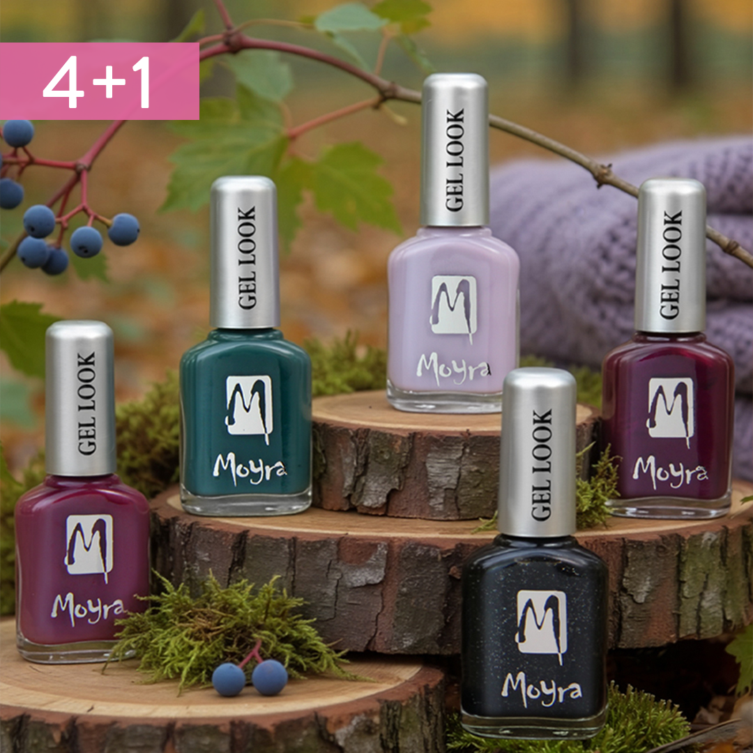 Moyra Gel Look nail polish Sweater Weather Collection