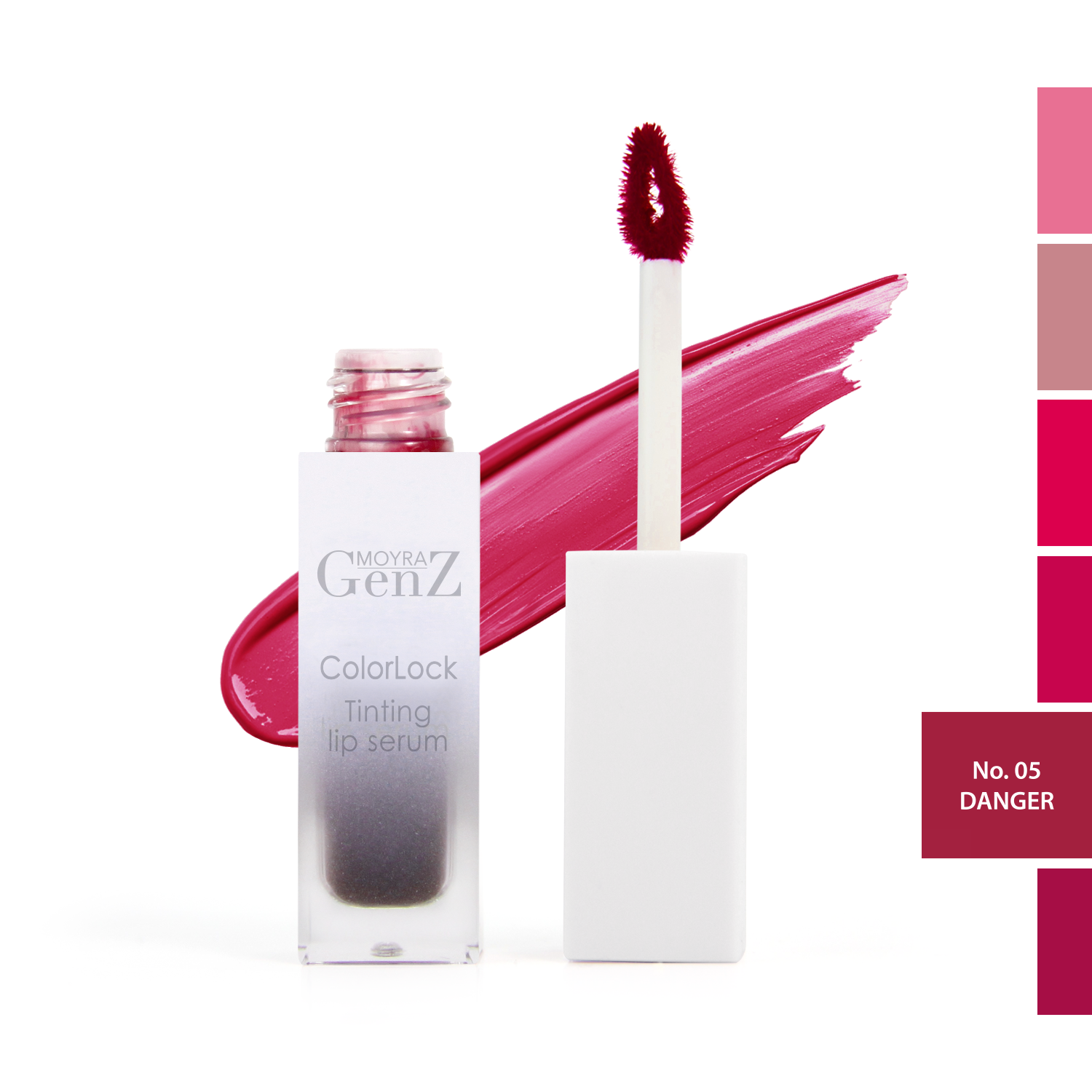 Moyra GenZ Color Lock Tinting Lip Serum No. 05