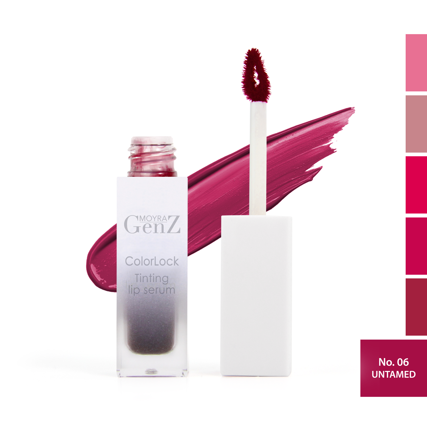 Moyra GenZ Color Lock Tinting Lip Serum No. 06