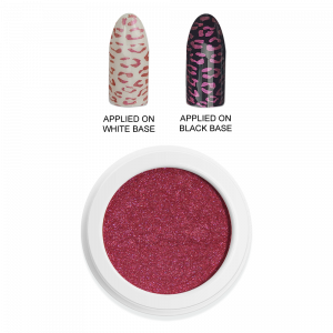 Moyra Satin Glow nail art powder No. 04 Berry Blush